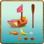 LEGO 43282 DISNEY - MOANA VILLAGE HOUSE AND BOAT - Image 4