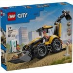 LEGO 60480 CITY - YELLOW BACKHOE LOADER
