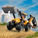LEGO 60480 CITY - YELLOW BACKHOE LOADER - Image 3