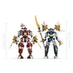 LEGO 71870 NINJAGO - THE TWIN TITAN MECHS - Image 3