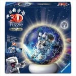 RAVENSBURGER PUZZLE 3D NIGHT LIGHT - ASTRONAUTS IN SPACE LIT 72PCS 12008058