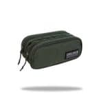 COOLPACK CLEVER PENCIL POUCH - ARMY GREEN CPC65255