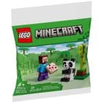 LEGO 30672 MINECRAFT - STEVE AND BABY PANDA