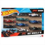 HOT WHEELS F1 SET OF 10 JMM24