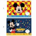 PAINTING BLOCK MICKEY 23X33CM 40SH STICKERS 565863