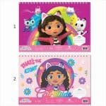 PAINTING BLOCK  GABBYS DOLLHOUSE 23X33CM 40SH STICKERS 574132