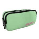 MUST MONOCHROME PLUS 20X6X9 GREEN FLUO 2 ZIPPERS 584959