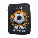 MUST NEVER GIVE UP DOUBLE DECKER FILLED PENCIL CASE 15X5X21 587581