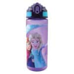 GIM PLASTIC WATER BOTTLE WITH STRAW FROZEN 600ML 551-47217