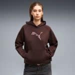 PUMA ESSENTIALS SEQUINS STANDARD HOODIE 694577 - Image 3