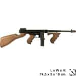 GONHER GANGSTER MACHINE GUN - 8 SHOTS 132/06 - Image 2