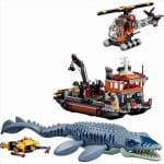 LEGO 77983 JURASSIC WORLD - MOSASAURUS DINOSAUR BOAT ATTACK - Image 2