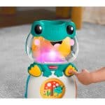 FISHER-PRICE LIGHT-UP AND ROLL FROG MUSICAL BALL JLB96 - Image 4