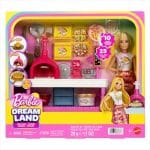 BARBIE PIZZA SHOP PLAYSET WITH BLONDE DOLL JMK21
