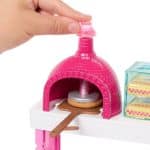 BARBIE PIZZA SHOP PLAYSET WITH BLONDE DOLL JMK21 - Image 3