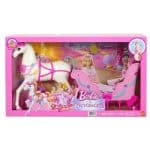 BARBIE IN THE NUTCRACKER LAND OF SWEETS HORSE AND SLED JNH63
