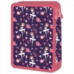 MUST I LOVE BALLET DOUBLE DECKER FILLED PENCIL CASE 15X5X21 586318 - Image 2