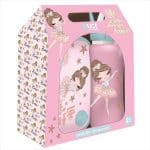 MUST SHINY BALLERINA PP LUNCH BOX 800ML - ALUMINUM WATER BOTTLE 500ML 587569