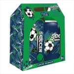 MUST SOCCER PP LUNCH BOX 800ML - ALUMINUM WATER BOTTLE 500ML 587571