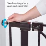 SAFETY 1ST DECOR EASY INSTALL TALL  WIDE GATE U01-GA707-00 - Image 4