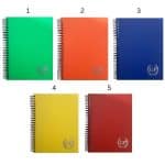 GOLDEN PRIME - PP WIRE-O NOTEBOOK - A5 - 80 SHEETS - GP-PP0A5-80-S