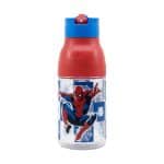 STOR: MARVEL: SPIDERMAN BLACK BOARD - DOUBLE OPENING SIPPER ECOZEN BOTTLE 420ML 74735