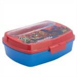 STOR: MARVEL SPIDERMAN MOVING TARGET - FUNNY SANDWICH BOX WITH CUTLERY 83509