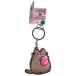 BACK ME UP KEYCHAIN - PUSHEEN THE CAT STRAWBERRY 361-02004