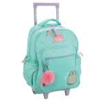 BACK ME UP PUSHEEN THE CAT SCHOOL TROLLEY BAG 361-02074