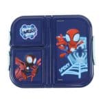 GIM FOOD CONTAINER 3-COMPARTMENT  800ML SPIDEY 557-03277