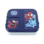 GIM FOOD CONTAINER 3-COMPARTMENT  800ML SPIDEY 557-03277 - Image 2