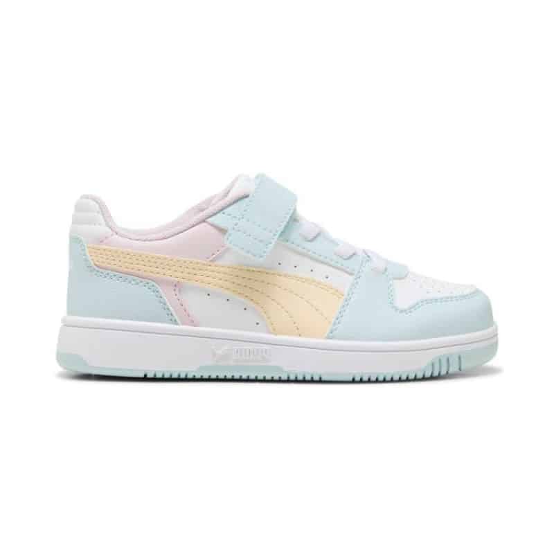 408293-09.jpg PUMA REBOUND SLAM LO KIDS SHOES 408293 - Image 1