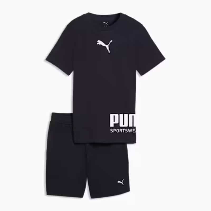 693335-16.jpg PUMA SPORT TEE AND SHORTS BOYS SET 693335 - Image 1