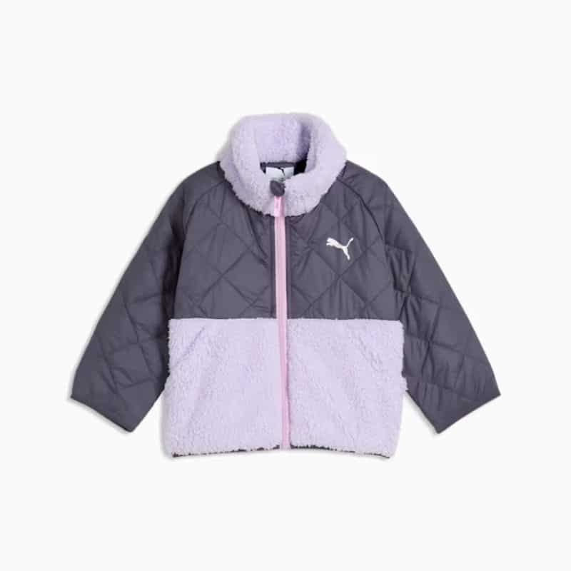694628-35.jpg PUMA MINICATS SHERPA JACKET 694628 - Image 1