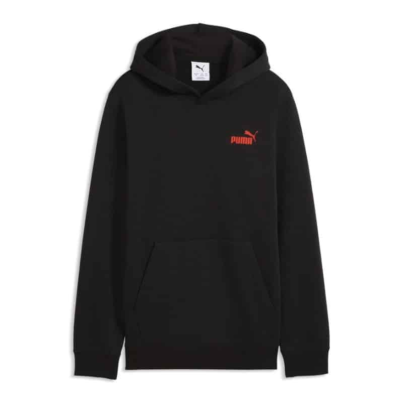 694810-01.jpg PUMA ESS LOGO LAB BRAND BACK GRAPHIC HOODIE KIDS 694810 - Image 1