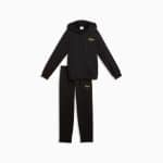 PUMA ESS SCRIPT GLITTER FULL-ZIP SWEATSUIT SET 695209