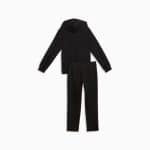 PUMA ESS SCRIPT GLITTER FULL-ZIP SWEATSUIT SET 695209 - Image 2