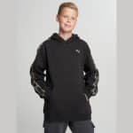 PUMA ESS ELEVATED TAPE RELAXED HOODIE 695970 - Image 3