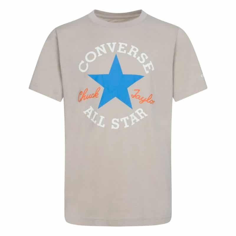 9CD483-X7B.jpg CONVERSE BOYS DISSECTED CHUCK PATCH SS TEE 9CD483 - Image 1