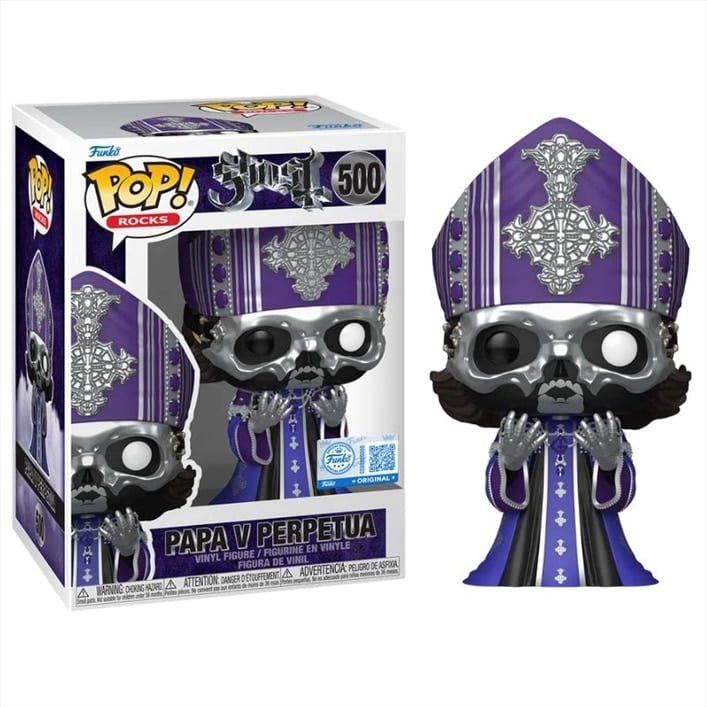 ENA112802.jpg FUNKO POP! ROCKS: GHOST PAPA V PERPETUA - SPECIAL EDITION VINYL FIGURE #500 - Image 1