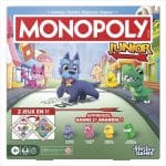 MONOPOLY - JUNIOR SQUARE 2 IN 1 BOARD GAME G1856
