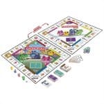 MONOPOLY - JUNIOR SQUARE 2 IN 1 BOARD GAME G1856 - Image 2
