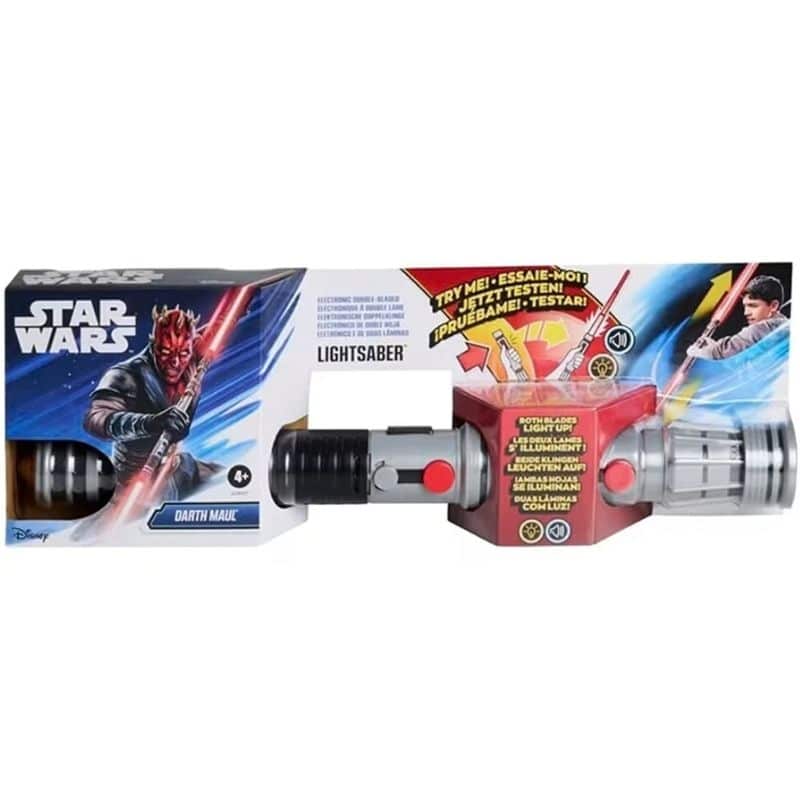 HSG2837.jpg STAR WARS ELECTRONIC LIGHTSABER DARTH MAUL G2837 - Image 1