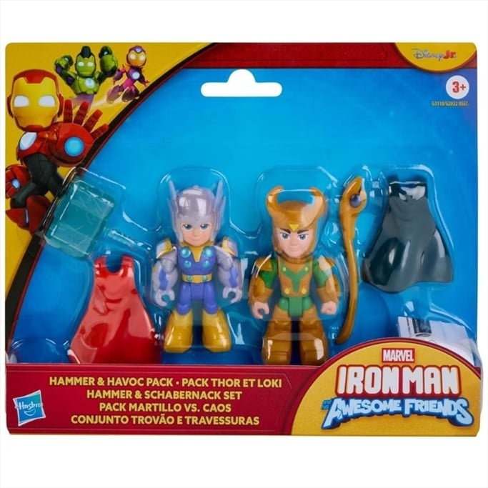 HSG3118.jpg MARVEL IRON MAN AND HIS AWESOME FRIENDS - HAMMER AND HAVOC G3118 - Image 1