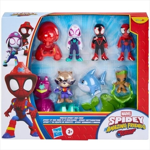 HSG3149.jpg SPIDER-MAN - BRAND NEW DAY - RESCUE SPIDEY AND CREW FIGURES G3149 - Image 1