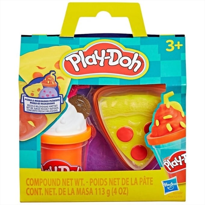 HSG3185.jpg PLAY-DOH TREATS TO GO PIZZA AND MILKSHAKE PLAYSET G3185 - Image 1