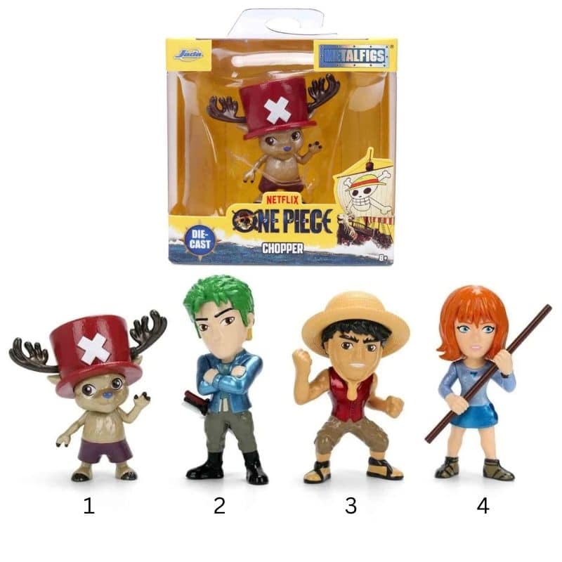 JA9385373300W01.jpg JADA ONE PIECE FIGURES 6,5CM WAVE 1 9385373300W01 - Image 1