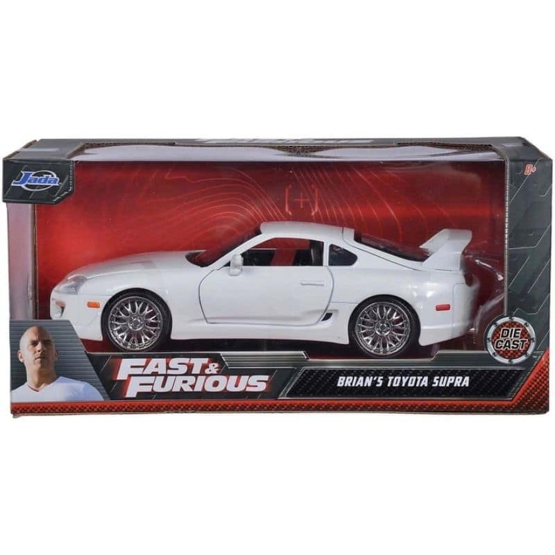 JA9397375314R00.jpg JADA FAST AND FURIOUS 1995 TOYOTA SUPRA 1:24 9397375314R00 - Image 1