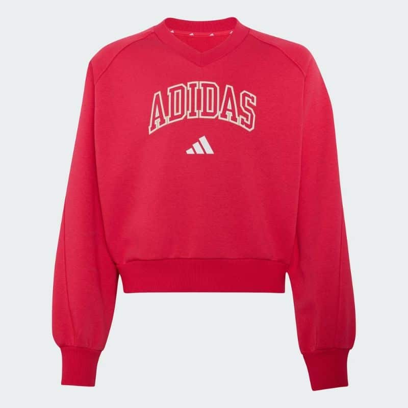 KS5135-PWRPI.jpg ADIDAS COLLEGIATE V-NECK SWEATSHIRT KS5135 - Image 1