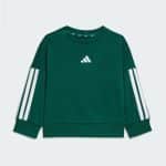 ADIDAS 3-STRIPES FRENCH TERRY INFANT TRACKSUIT SET 240 KT2486 - Image 2